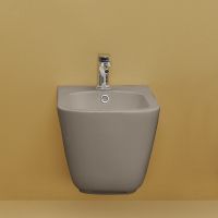 Биде Kerasan Tribeca 512581 подвесное Nocciola — фото 2, Биде