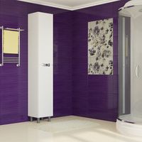 Шкаф пенал Mixline Этьен 36 539098 Белый — фото 2, Мебель для ванной