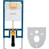 Инсталляция Allen Brau Project Color 9.1PR10.20 для унитаза без клавиши смыва — фото 1, Инсталляции для унитазов