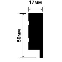 Товар: Финишный молдинг HIWOOD LF1 BR396 2700x50x17 мм - фото 9 Финишный молдинг HIWOOD LF1 BR396 2700x50x17 мм — фото 9, Панели