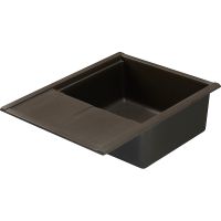 Товар: Кухонная мойка Aquaton Делия 65 1A718632DE280 Кофе - фото 2 Кухонная мойка Aquaton Делия 65 1A718632DE280 Кофе — фото 2, Кухонные мойки