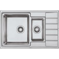 Кухонная мойка Seaman Eco Roma SMR-7850B.0 Нержавеющая сталь — фото 1, Кухонные мойки