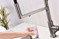 Товар: Смеситель для кухни Paulmark Tornado To213402-B Беретта - фото 8 Смеситель для кухни Paulmark Tornado To213402-B Беретта — фото 8, Смесители для кухни