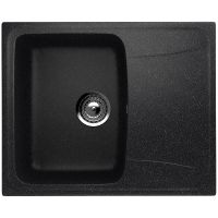 Кухонная мойка Ulgran Classic U-201-308 Черная — фото 1, Кухонные мойки