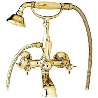 Смеситель для ванны Cezares Lord LORD-VD-03/24-M Золото 24 карат — фото 1, Смеситель для ванны