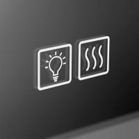 Зеркало BelBagno SPC-GRT-1200-800-LED-TCH-WARM с подсветкой с подогревом с сенсорным выключателем — фото 2, Зеркала в ванную комнату