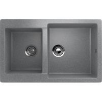 Кухонная мойка Ulgran Classic U-505-342 Графит — фото 1, Кухонные мойки