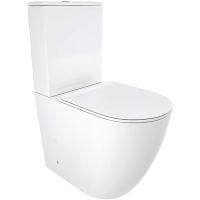 Унитаз компакт Ceruttispa Bella CT8709 с бачком и сиденьем Микролифт — фото 1, Напольные унитазы