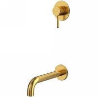 Товар: Смеситель для ванны Whitecross Y brushed gold YSET03GLB Брашированное золото - фото 1 Смеситель для ванны Whitecross Y brushed gold YSET03GLB Брашированное золото — фото 1, Смесители