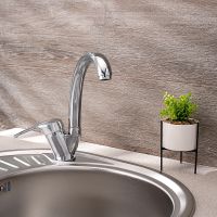 Смеситель для кухни Ростовская Мануфактура Сантехники SL50-011F Хром — фото 2, Смесители