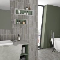 Керамогранит Equipe Raku Smoke 30690 6х18,6 см — фото 2, Керамогранит