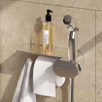 Товар: Унитаз компакт AM.PM Spirit V2.0 FlashClean CK70C1804W с гигиеническим душем и ершиком с бачком и сиденьем Микролифт - фото 25 Унитаз компакт AM.PM Spirit V2.0 FlashClean CK70C1804W с гигиеническим душем и ершиком с бачком и сиденьем Микролифт — фото 25, Напольные унитазы