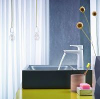 Товар: Смеситель для раковины Hansgrohe Talis E 71710700 Белый матовый - фото 3 Смеситель для раковины Hansgrohe Talis E 71710700 Белый матовый — фото 3, Смесители