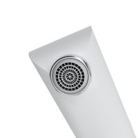 Смеситель для ванны Damixa Origin Elegance 841000000 Хром Белый — фото 5, Смесители