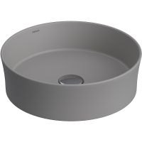 Раковина-чаша Berges Ego SL 38 181061 Серая матовая — фото 1, Раковины накладные