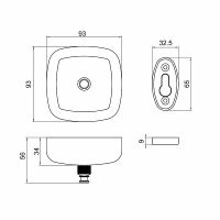 Сушилка для белья Timo Selene 10075/00 Хром — фото 2, Аксессуары для ванной