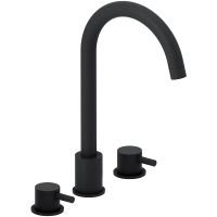 Смеситель для раковины Damixa Scandinavian Pure 360200300 Черный матовый — фото 1, Смесители для раковины