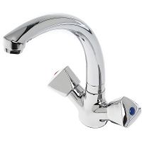 Товар: Смеситель для кухни Orange OneLife P03-001cr Хром - фото 2 Смеситель для кухни Orange OneLife P03-001cr Хром — фото 2, Смесители