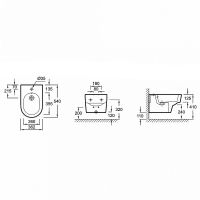 Товар: Биде Jacob Delafon Odeon Rive Gauche EMG0002-00 подвесное Белое - фото 4 Биде Jacob Delafon Odeon Rive Gauche EMG0002-00 подвесное Белое — фото 4, Биде