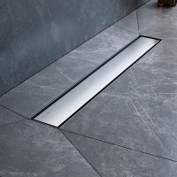 Душевой лоток AM.PM MasterFlow 50 W01SC-U11-050-04SB с решеткой Хром матовый / под плитку Tile — фото 5, Душевые лотки