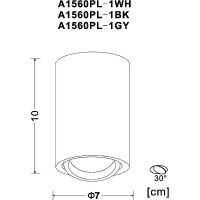 Товар: Потолочный светильник Artelamp Sentry A1560PL-1BK Черный - фото 3 Потолочный светильник Artelamp Sentry A1560PL-1BK Черный — фото 3, Светильники