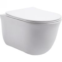 Унитаз Aquatek Классик AQ1111-00 подвесной с сиденьем Микролифт — фото 1, Унитазы