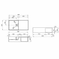Товар: Раковина Vincea 80 VWB-6S180MW Белая матовая - фото 5 Раковина Vincea 80 VWB-6S180MW Белая матовая — фото 5, Раковины подвесные