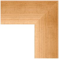 Зеркало Evoform Exclusive 86х56 BY 1141 с фацетом в багетной раме - Травленое золото 87 мм — фото 3, Мебель для ванной