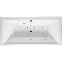 Акриловая ванна Excellent Crown Grand 190x90 WAEX.CRG19.RELAX.GL с гидромассажем — фото 1, Ванны