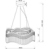 Товар: Люстра Maytoni Diamant Crystal Gracia DIA201PL-06G Прозрачная Золото - фото 8 Люстра Maytoni Diamant Crystal Gracia DIA201PL-06G Прозрачная Золото — фото 8, Люстры