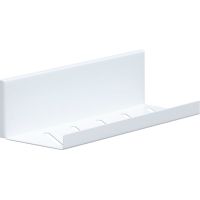 Металлическая полка Aquanet Магнум 30 302236 Белая матовая — фото 1, Полки для ванной и душа