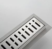 Товар: Душевой лоток Gappo G83007-3 с решеткой Сатин - фото 5 Душевой лоток Gappo G83007-3 с решеткой Сатин — фото 5, Душевые лотки