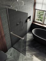 Товар: Душевая перегородка Maybah Glass MGD-730-5у 790x1950 в узком профиле Хром матовый стекло графитовое матовое - фото 4 Душевая перегородка Maybah Glass MGD-730-5у 790x1950 в узком профиле Хром матовый стекло графитовое матовое — фото 4, Душевые перегородки