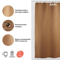 Товар: Штора для ванны Iddis Decor 180х200 D27P218i11 Коричневая - фото 8 Штора для ванны Iddis Decor 180х200 D27P218i11 Коричневая — фото 8, Аксессуары для туалета