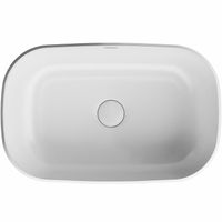 Раковина Kerama Marazzi Magica 65 MA.wbi.65 Белая глянцевая — фото 2, Раковины встраиваемые сверху