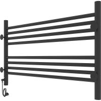 Электрический полотенцесушитель Laris Оливия ЧКЧ8 800x500 R 73207629 Черный муар — фото 7, Электрические полотенцесушители