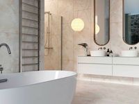 Керамогранит Керамин Флэйм светло-бежевый 60х120 см — фото 2, Керамогранит