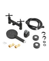 Товар: Смеситель для душа Orange Mia M34-320B Черный - фото 5 Смеситель для душа Orange Mia M34-320B Черный — фото 5, Смесители