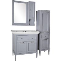 Товар: Подвесной шкаф ASB-Woodline Гранда 24 11485 Grigio - фото 5 Подвесной шкаф ASB-Woodline Гранда 24 11485 Grigio — фото 5, Мебель для ванной