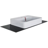 Комплект мебели для ванной ASB-Woodline Рома 100С подвесной Белый — фото 5, Мебель для ванной