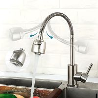 Товар: Смеситель для кухни Frap H899 F44899-1 Сатин - фото 5 Смеситель для кухни Frap H899 F44899-1 Сатин — фото 5, Смесители