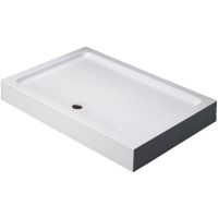 Акриловый поддон для душа Black&White Stellar Wind 80x100 0810h00 Белый — фото 1, Душевые поддоны