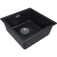 Кухонная мойка Paulmark Lumi 45 UNI LU45-AN Антрацит — фото 2, Кухонные мойки