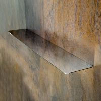 Металлическая полка Bemeta Organic 157102381 Хром — фото 2, Полки для ванной и душа