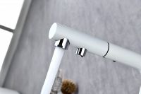 Смеситель для кухни Paulmark Serpentine Se213222-431 Белый матовый — фото 5, Смесители для кухни