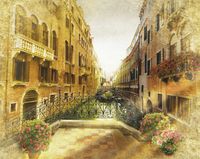 Товар: Фреска Ortograf Венеция 3150 Фактура бархат FX Флизелин (3,4*2,7) Желтый, Город - фото 2 Фреска Ortograf Венеция 3150 Фактура бархат FX Флизелин (3,4*2,7) Желтый, Город — фото 2, Фрески