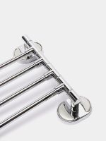 Полотенцедержатель Ростовская Мануфактура Сантехники A1026 поворотный Хром — фото 4, Полотенцедержатели