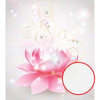 Фреска Ortograf Цветы 4656 Фактура бархат FX Флизелин (2,4*2,7) Розовый/Серый, Цветы — фото 1, Фрески