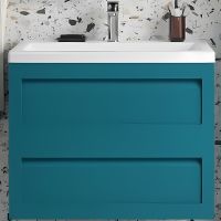 Товар: Тумба под раковину Art&Max AM-Platino-750-2C-SO-TM подвесная Бирюзовая матовая - фото 1 Тумба под раковину Art&Max AM-Platino-750-2C-SO-TM подвесная Бирюзовая матовая — фото 1, Мебель для ванной