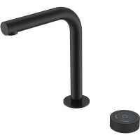 Смеситель для раковины Boheme Tech 158-B Черный матовый — фото 1, Смесители